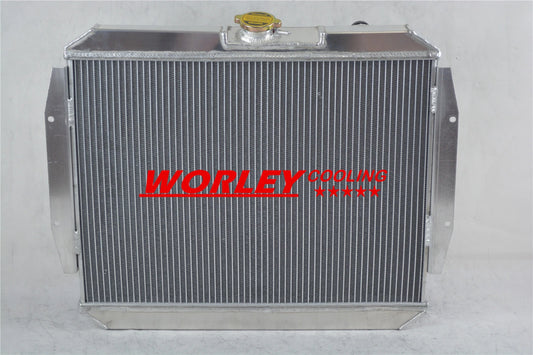 All Aluminum Radiator + Fan for Mitsubishi Pajero (2000-2006)