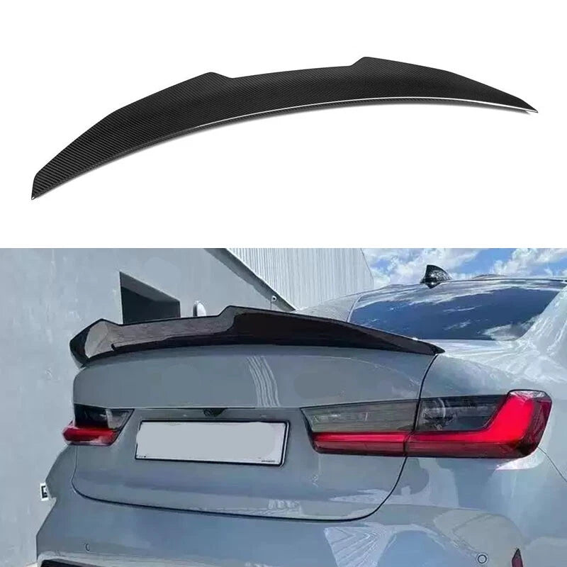 Real Carbon Fiber Refit Rear Trunk Spoiler Wing for BMW M3 G80 2021-20 ...