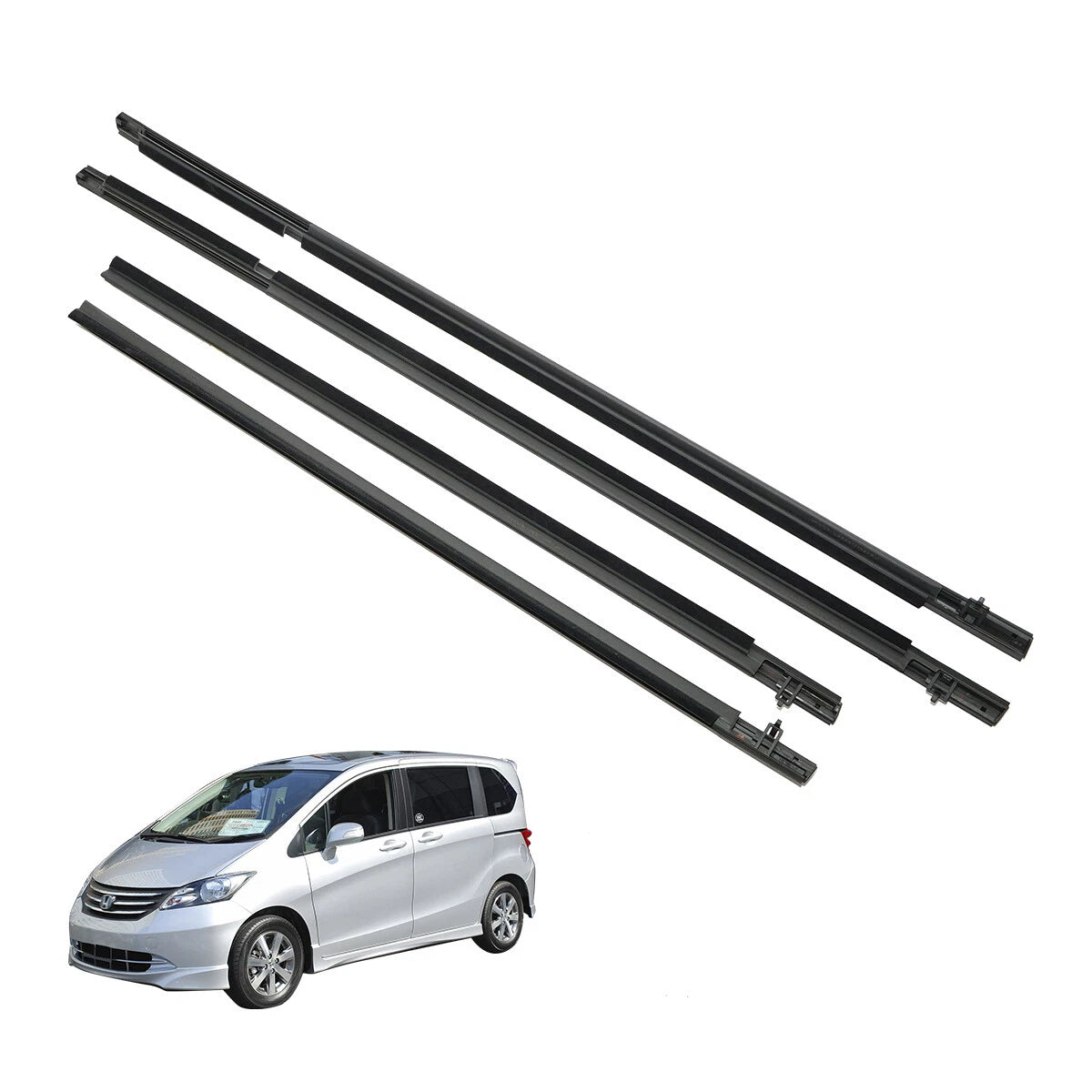 Door Belt Moulding Seal Set for Honda Freed 2008-2016