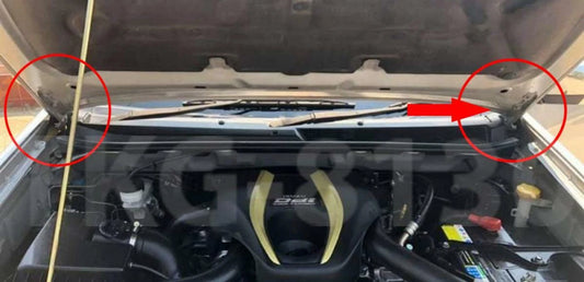 1 Set Front Hood Hinge for Isuzu D-Max / Holden Rodeo (2012-2017)