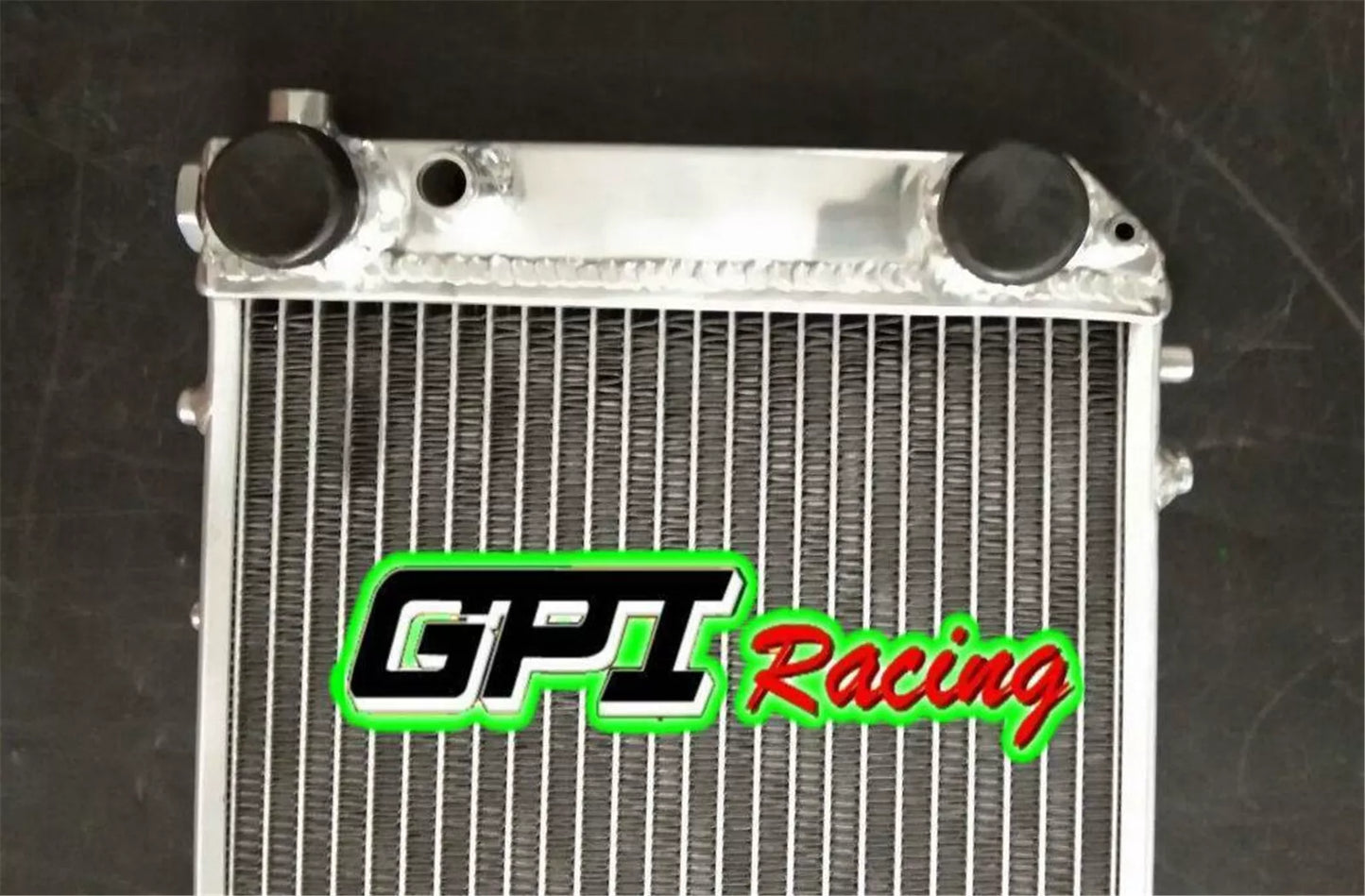 Aluminum Radiator + Fan + Shroud for Audi 100 44, 44Q, C3 1.8 quattro (1982-90)