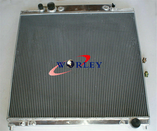Aluminum Radiator + Fan for Ford F250/F350/F450 Super Duty (1999-2005)