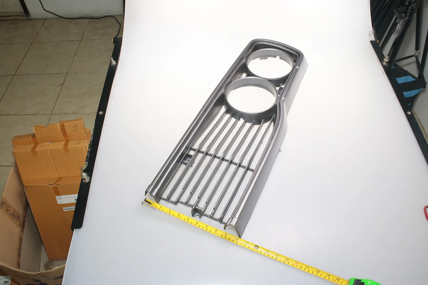 Front Grille Set Gray for Toyota Hilux RN20 RN25 1972-1978
