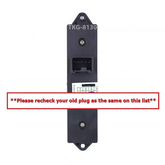 1 x Rear Right Power Window Switch for Mitsubishi L200 (95-05)