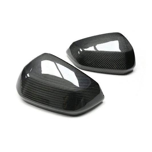 1 Pair Carbon Fiber Mirror Covers for Audi Q3 Q2 (2019-2020)