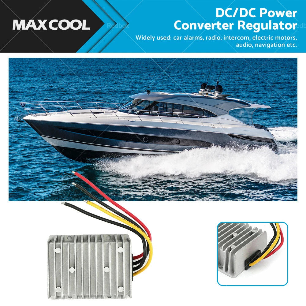 25A Waterproof DC/DC Power Converter Regulator for 8V-40V (2023)