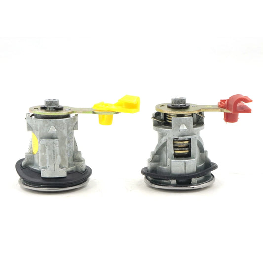 Door Lock x2 & Keys for Nissan Navara D22 NP300 1997-2004