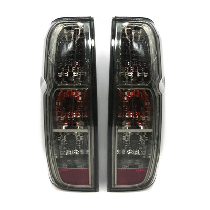 Tail Light Light  Smoke Lens x2 for Nissan Navara D40 2005-2015