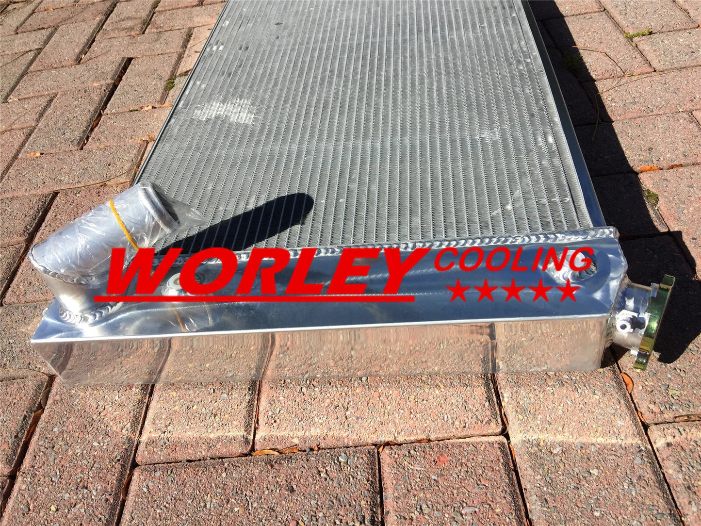Aluminum Radiator for Chevrolet Corvette 350 5.7L V8 (1969-1972)