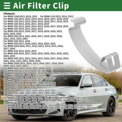Air Filter Housing for BMW 114d (2013-2015) - Silver Tone, 1 x Piece