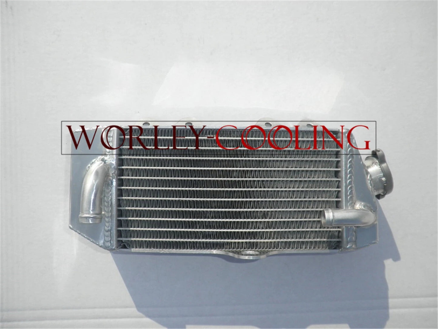 Aluminum Radiator & Yellow Silicone Hose for Yamaha YZ85 (2002-2015)