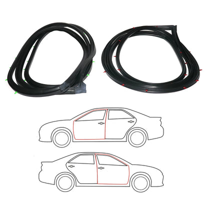 Front Door Weatherstrip x2 for Suzuki Escudo 5-Door SUV 1990-2005