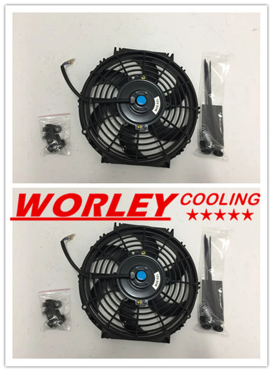 Aluminum Radiator + Fan for Honda Civic ED CRX 1.5/1.6L I4 (1987-1991)