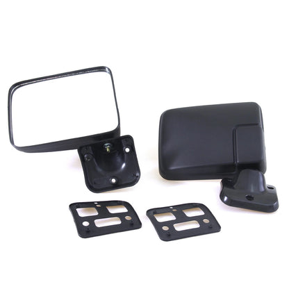 Door Mirrors x2 Black for Mitsubishi L200 Warrior Strada G-Cab 1996-2006