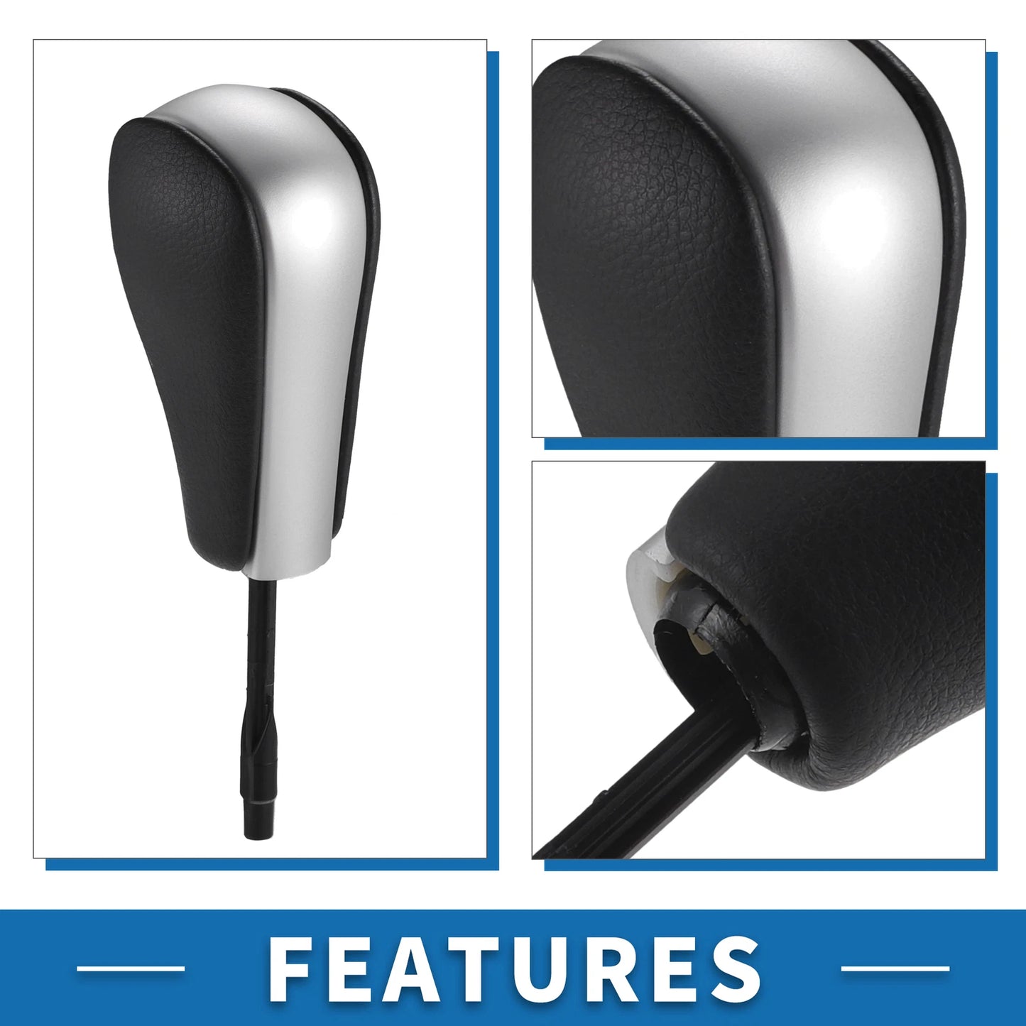 Automatic Gear Shifter Knob for BMW 1 Series E81 2006-2011 Faux Leather