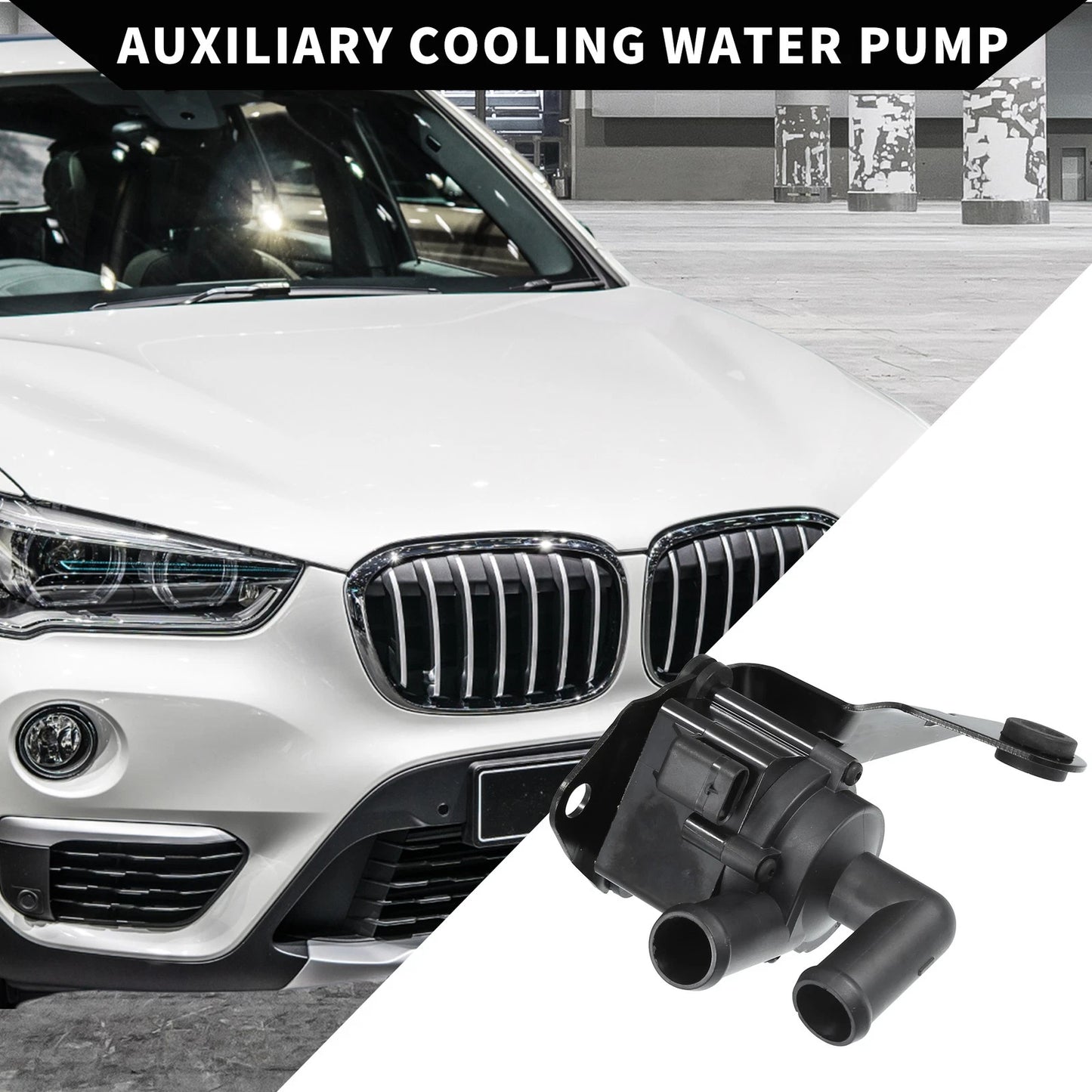 Auxiliary Water Pump for BMW F02 F04 F07 2009-2013 (2 x No. 64119183714)