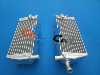Aluminum Radiator + Black Hoses for Honda CR125R (1989)