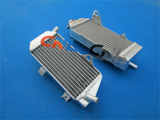 Aluminum Radiator + Blue Silicone Hoses for Honda CRF450R (2009-2012)