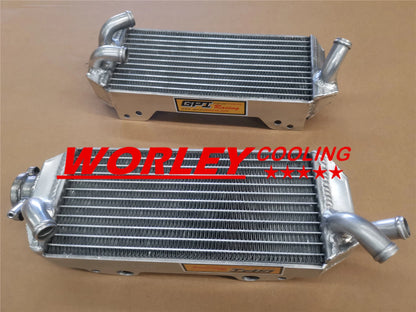 Aluminum Radiator + Blue Hose for Suzuki DRZ400E DRZ400 (2002-2007)