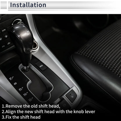 Automatic Gear Shifter Knob for Toyota Mark X Reiz X120 (2004-2009) Black