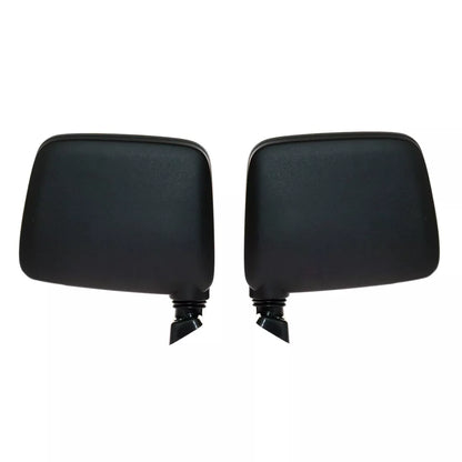 Side Mirror x2 Black for Nissan Datsun Ute 1970-1986