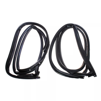 Front Door Weatherstrip Seal x2 for Honda Accord DX/EX/LX 1990-1993
