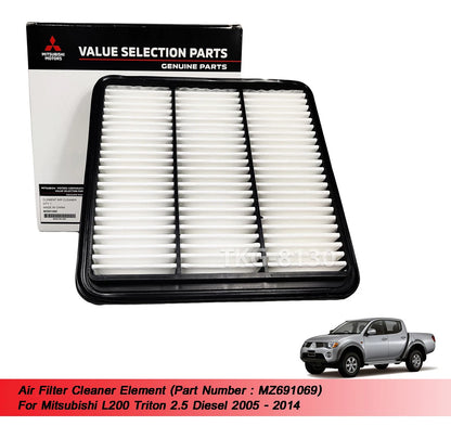 Air Filter for Mitsubishi L200 Triton 2.5 Diesel (2005-2014)