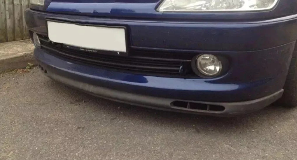 2 Piece Euro Front Bumper Splitter for Peugeot 306 (1993-2002)