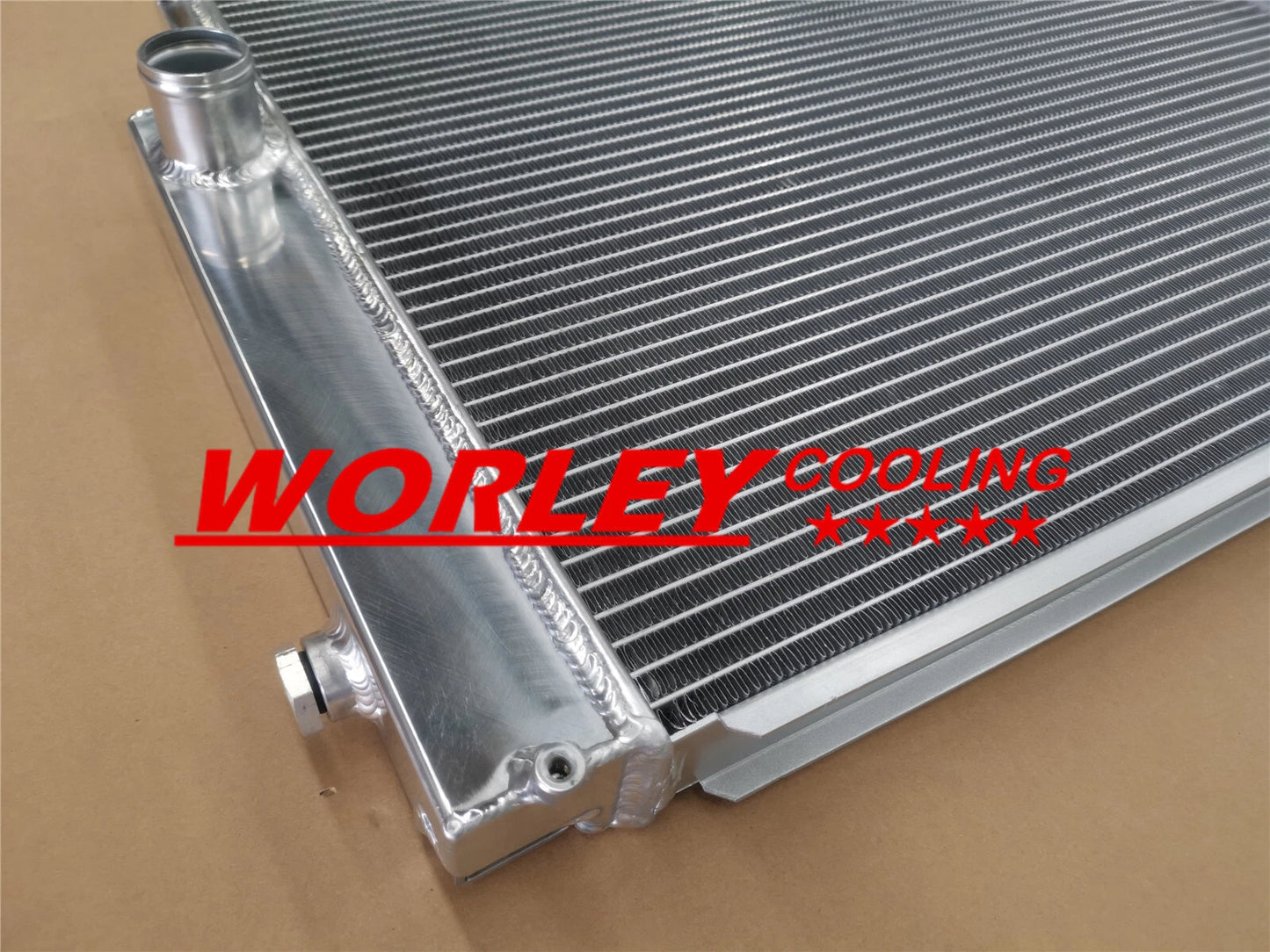 Aluminum Radiator + Blue Hose for BMW E36 M3 Z3 325TD 320 323 325 328 (1992-1999)