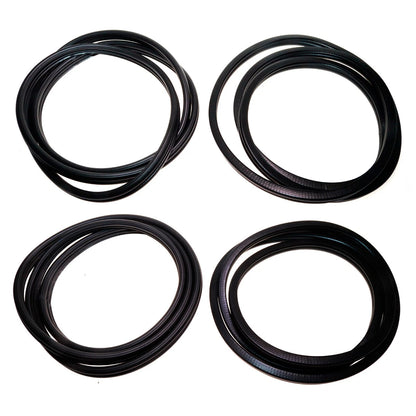 Front & Rear Door Weatherstrip for Hyundai Excel X2 1990-1994