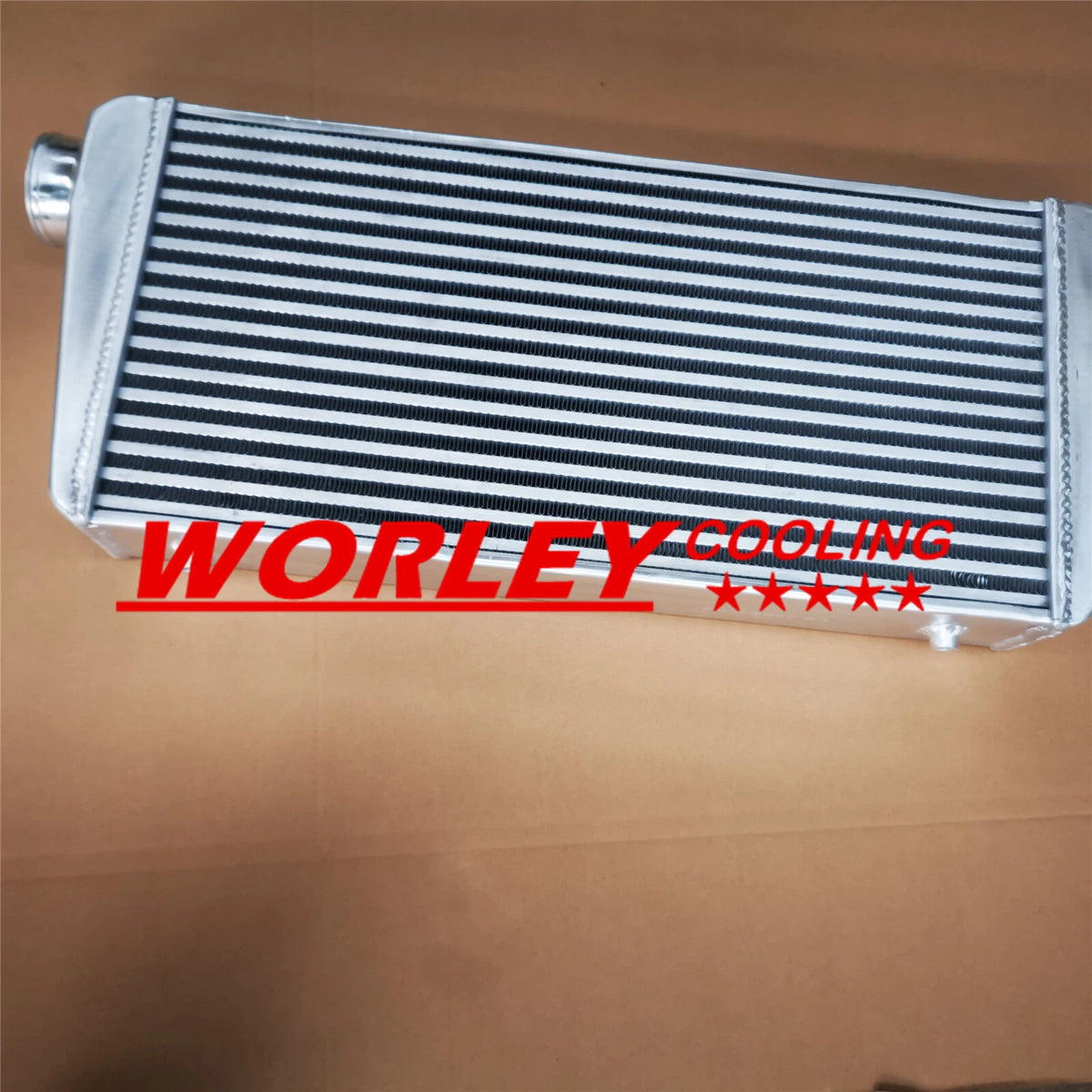 600x300x76mm Front Mount Intercooler + 3
