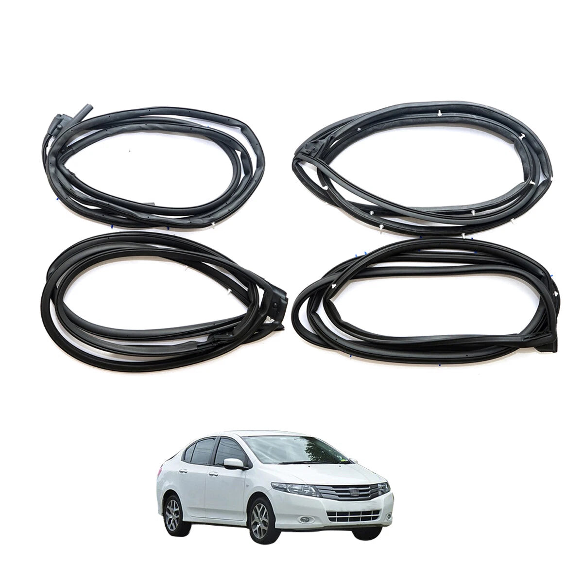 Door Weatherstrip for Honda City Sedan 2008-2013