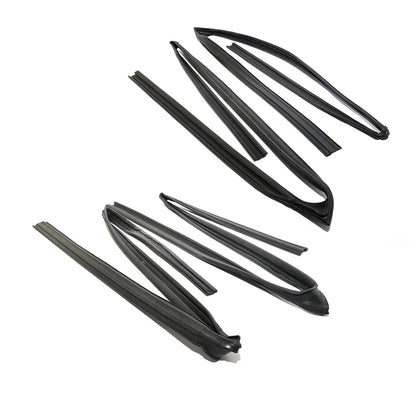 4 Pcs Door Glass Run Channel for Honda Civic FB1-FB6 2012-2015