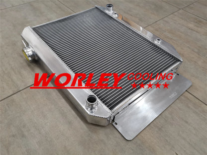 Aluminum Radiator + Fan for Holden HD HG HQ HJ HK HT LH LX (1965-1980)