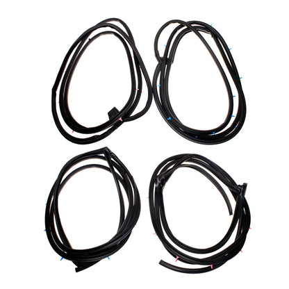 Front Rear Door Weatherstrip for Honda Fit Jazz GD1-GD4 2004-2006
