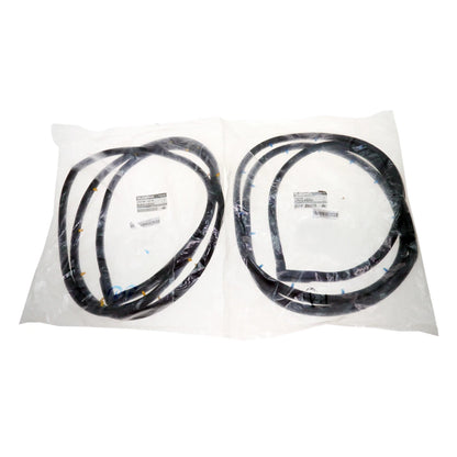 Rear Door Weatherstrip x2 for Nissan Datsun Sunny 120Y B210 Sedan 1973-1978