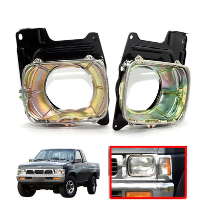 Headlight Housing Bracket Set for Nissan Navara Datsun D21 1986-1997