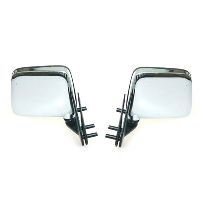 Chrome Door Mirror Set for Nissan Navara D21 Pathfinder 1985-1997