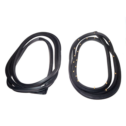 Door Weatherstrip x2 for Nissan Datsun Sunny Sentra KB11 Tsuru 1983-1986