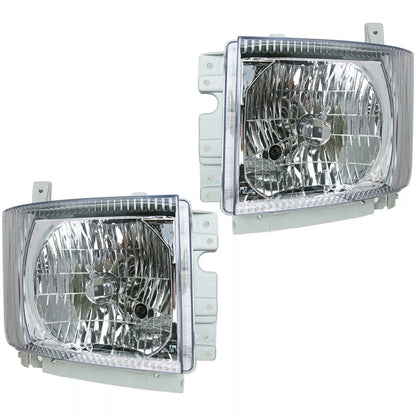 1 Pair Front Headlight for Isuzu Elf NPR NQR NPR-HD NLR (2008-On)