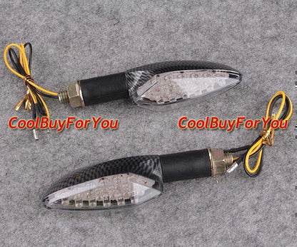 2 x Plastic LED Turn Signal Lights for Universal Vehicles