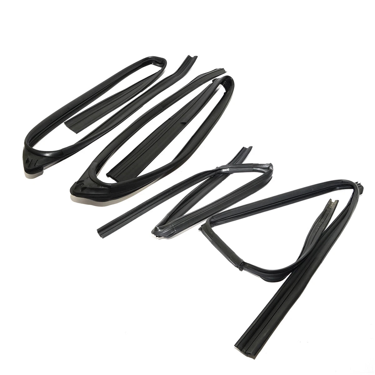 Front Rear Door Glass Run Channel for Honda Fit Jazz Hatchback 2015-2020