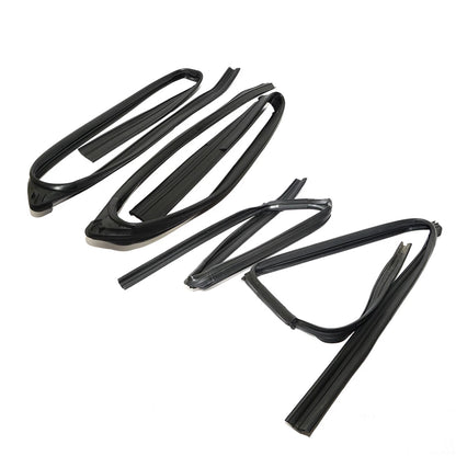 Front Rear Door Glass Run Channel for Honda Fit Jazz Hatchback 2015-2020