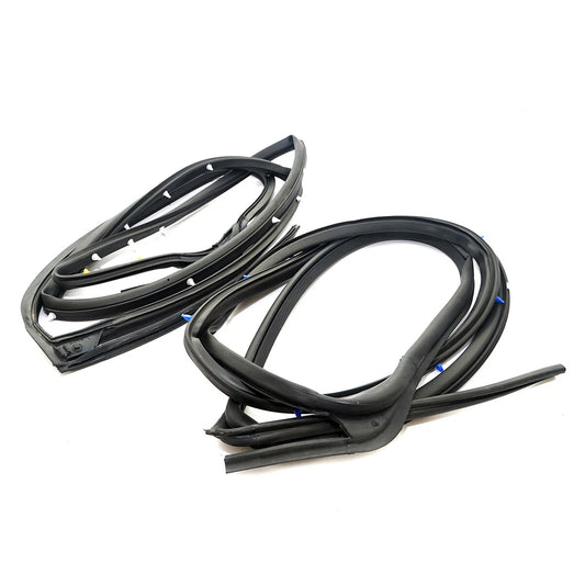 Front Rear Door Weatherstrip Rubber for Honda Civic 4D 2012-2015