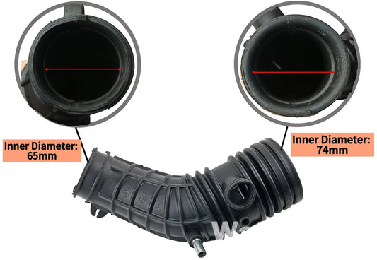 Air Intake Hose for Honda Accord Sedan CM5 2.4L K24A (2003-2005)