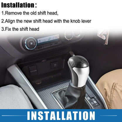 Automatic Gear Shift Knob for Toyota Tacoma 2016-2022 Carbon Fiber Pattern