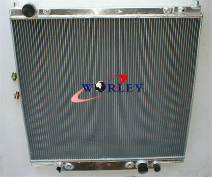 Aluminum Radiator + Fan for Ford F250/F350/F450 Super Duty (1999-2005)