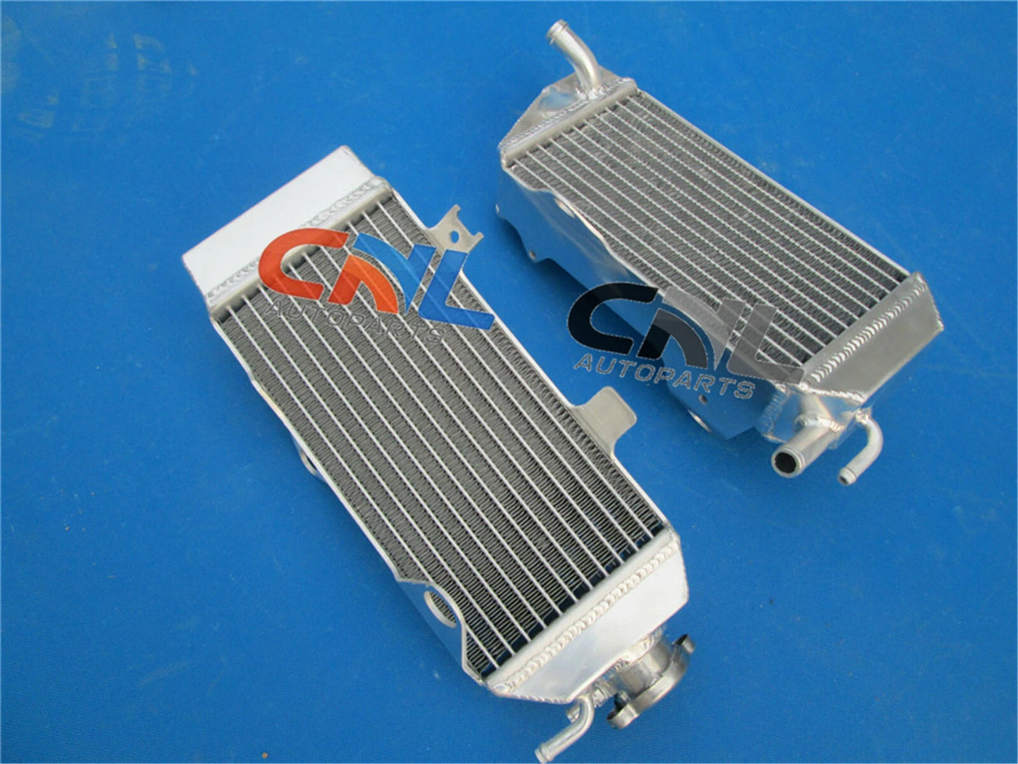 Aluminum Radiator + Blue Silicone Hoses for Honda CRF450R (2009-2012)