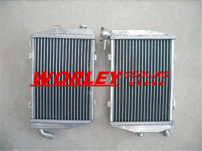 Aluminum Radiator + Black Hose for Honda RVT1000R RC51 (2002-2006)