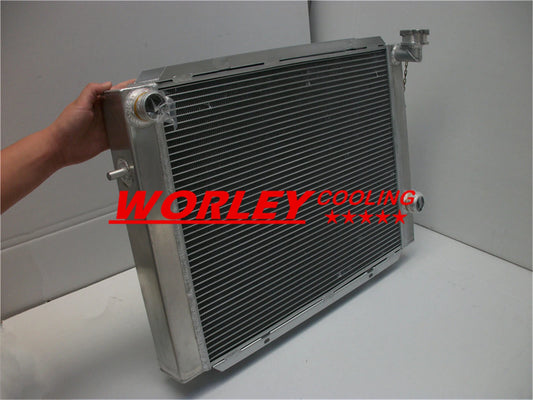 Aluminum Radiator + Fan for Holden Commodore VB VC VH VK V6 (1979-1985)